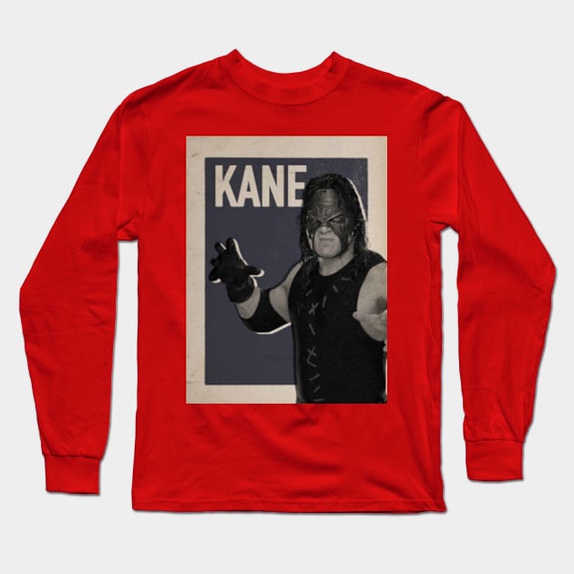 Kane Vintage Long Sleeve T-Shirt by nasib